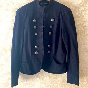 Cotton Blend Tribute Jacket/ size m/ Black